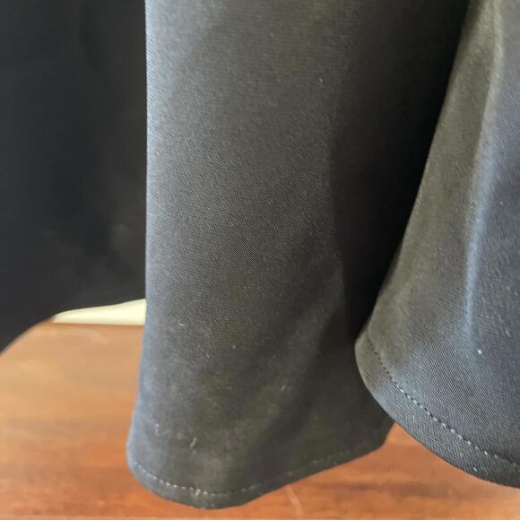 NWT Alexis Tribeca Black long Dress one shoulder gold chain SZ S $895 msrp - Picture 9 of 9